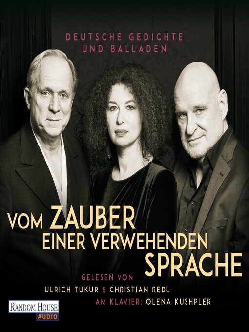 Title details for Vom Zauber einer verwehenden Sprache by Ulrich Tukur - Available